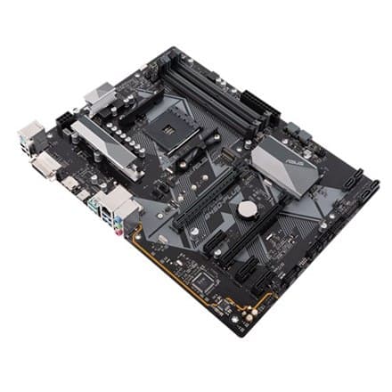 Asus | PRIME B450-PLUS | Processorfamilj AMD | Processorsockel AM4 | Minnesplatser 4 | Antal SATA-kontakter 6 x SATA 6Gb/s