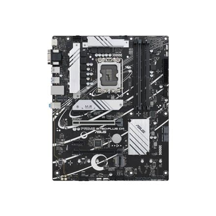 Asus | PRIME B760-PLUS D4 | Intel-processorfamiljen | LGA1700-processorsockel | DDR4 | Stödda hårddiskgränssnitt