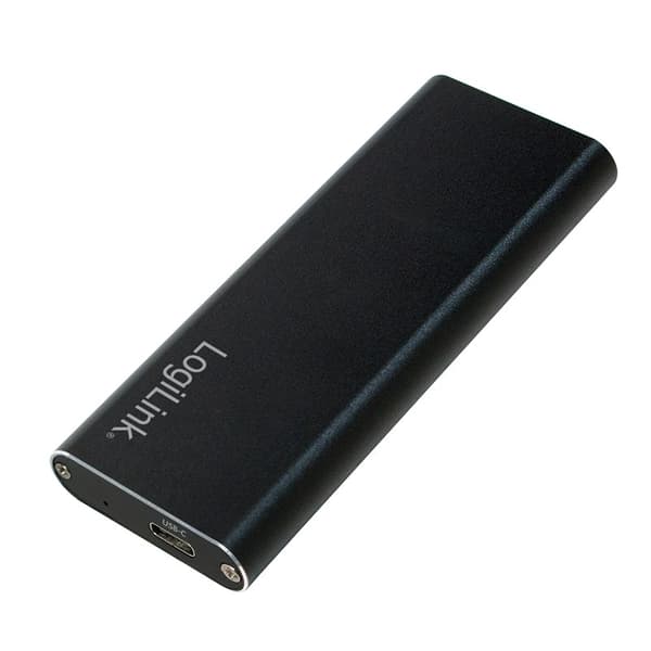 Logilink | Opbevaringskabinet | Solid state drev | M.2 | M.2 Kort | USB 3.1 (Gen 2)