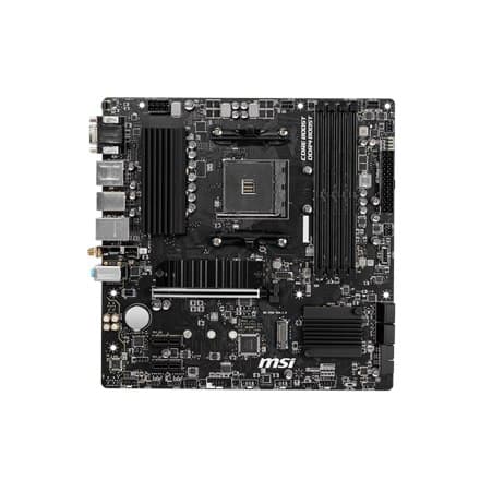 MSI | B550M PRO-VDH WIFI | Processorfamilj AMD | Processorsockel AM4 | DDR4 | Minnesplatser 4 | Antal SATA-kontakter | Chi