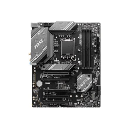 MSI | B760 GAMING PLUS WIFI | Processor Socket LGA1700 Socket | Chipset Typ Intel B760 | RAM-teknik som stöds DDR5 SDRAM