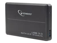 Gembird | Opbevaringskabinet | EE2-U3S-2 | Harddisk | 2,5"" | SATA 3Gb/s | USB 3.0 Sølv