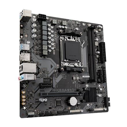 Gigabyte | A620M H 1,0 M/B | Processorfamilj AMD | Processorsockel AM5 | DDR5 DIMM | Minnesplatser 2 | Hårddisk som stöds