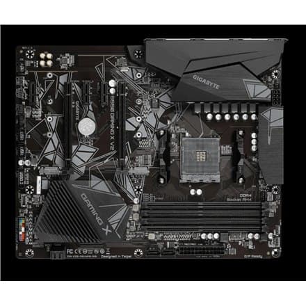 Gigabyte | B550 GAMING X V2 | Processorfamilj AMD | Processorsockel AM4 | DDR4 DIMM | Minnesplatser 4 | AMD B-chipset | ATX