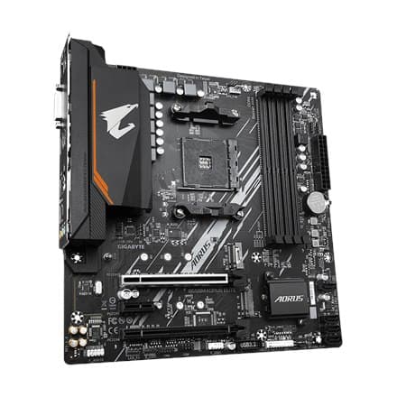 Gigabyte | B550M AORUS ELITE 1.0 | Processorfamilie AMD | Processor socket AM4 | DDR4 DIMM | Hukommelsespladser 4 | Antal SATA-kon
