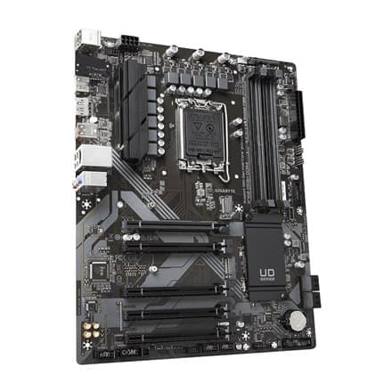 Gigabyte | B760 DS3H DDR4 1,0 M/B | Processorfamilie Intel | Processorstik LGA1700 | DDR4 DIMM | Hukommelsespladser 4 | Understøttet
