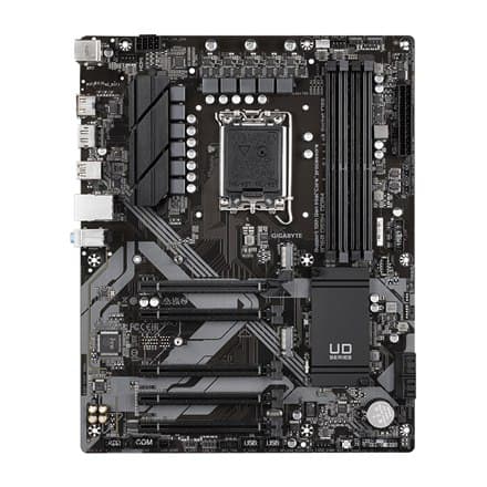 Gigabyte | B760 DS3H DDR4 1,0 M/B | Processorfamilie Intel | Processorstik LGA1700 | DDR4 DIMM | Hukommelsespladser 4 | Understøttet