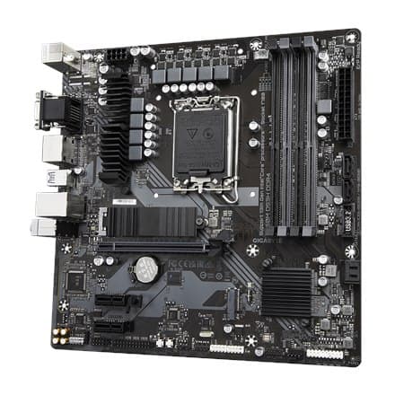 Gigabyte | B760M DS3H 1,0 M/B | Processorfamiljen Intel | Processorsockel LGA1700 | DDR4 DIMM | Minnesplatser 4 | Stöttas hårt