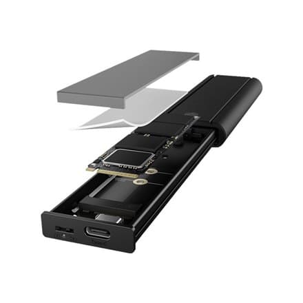 Raidsonic | Opbevaringskabinet | IB-1807MT-C31 | Solid state drev | M.2 | M.2 NVMe-kort / PCIe (NVMe) | USB 3.2 (Gen 2)