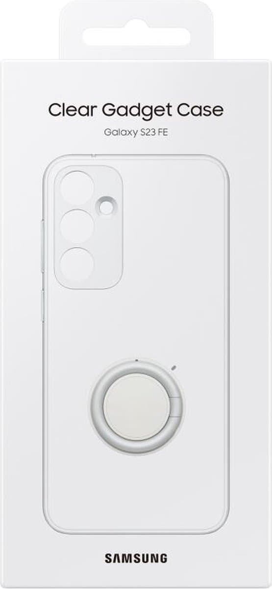 Samsung Clear Gadget Case - Levereras till Samsung Galaxy S23 FE - Genomskinlig