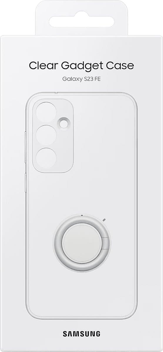 Samsung Clear Gadget Case - Levereras till Samsung Galaxy S23 FE - Genomskinlig