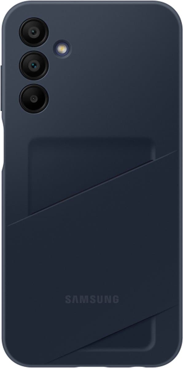Kortplads-etui leveret til Samsung Galaxy A15 - Blå Sort