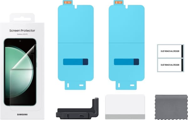 Samsung Skärmskydd - Levereras till Samsung Galaxy S23 FE - Genomskinlig