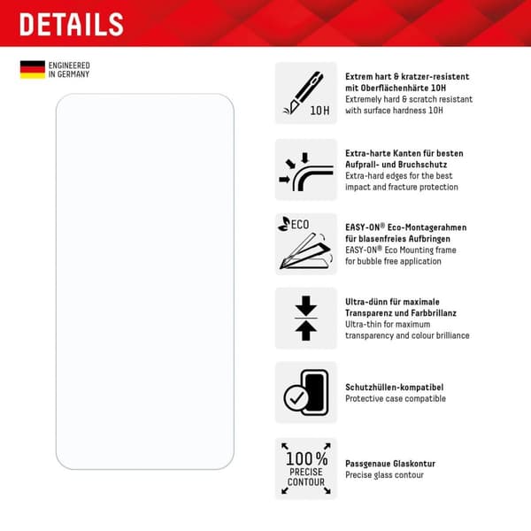 Displex skärmskydd levereras till Samsung Galaxy S24 - Displex Real Glass 2D