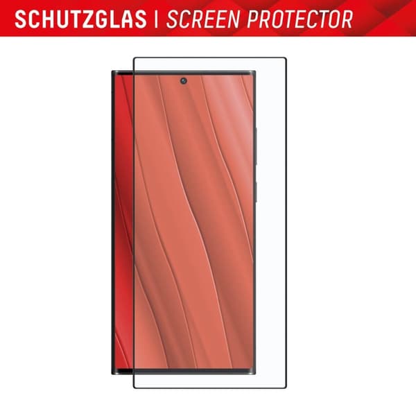 Displex skærmbeskytter leveret til Samsung Galaxy S24 Ultra - Displex Real Glass FC