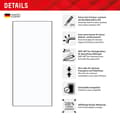 Miniatyrbillede 2 af 5: Displex skærmbeskytter leveret til Samsung Galaxy S24 Ultra - Displex Real Glass FC