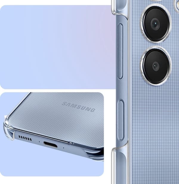 Samsung Clear Cover - Sendes til Samsung Galaxy A25 5G - Gennemsigtig