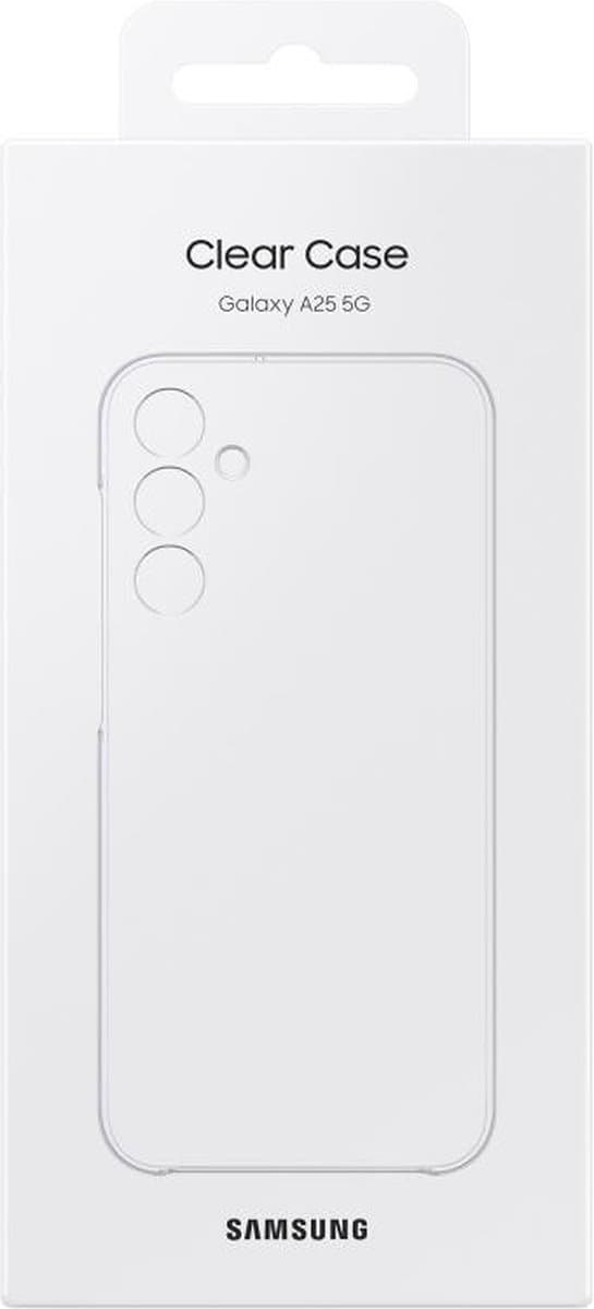 Samsung Clear Cover - Sendes til Samsung Galaxy A25 5G - Gennemsigtig