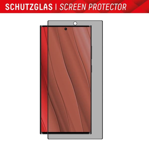 Displex skærmbeskytter leveret til Samsung Galaxy S24 Ultra - Displex Real Privacy Glass FC