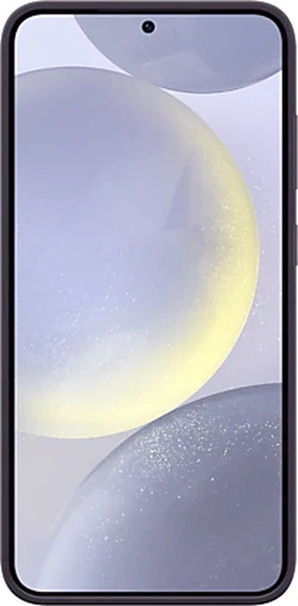 Samsung Silikone Cover - Sendes til Samsung Galaxy S24 Plus - Mørk Violet