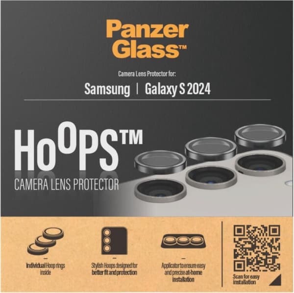 PanzerGlass 1207 Skärm/ryggskydd för smartphones Kameralinsskydd Samsung 3 stycken (1207)