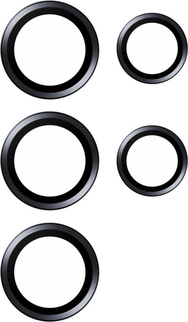 PanzerGlass® Hoops™ kamerabeskyttelse Samsung Galaxy S24 Ultra | Sort - Samsung - Samsung - Galaxy