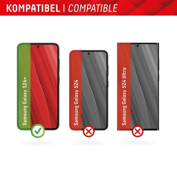 Displex skærmbeskytter leveret til Samsung Galaxy S24 Plus - Displex Real Privacy Glass FC