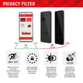 Miniatyrbillede 6 af 6: Displex skærmbeskytter leveret til Samsung Galaxy S24 Plus - Displex Real Privacy Glass FC
