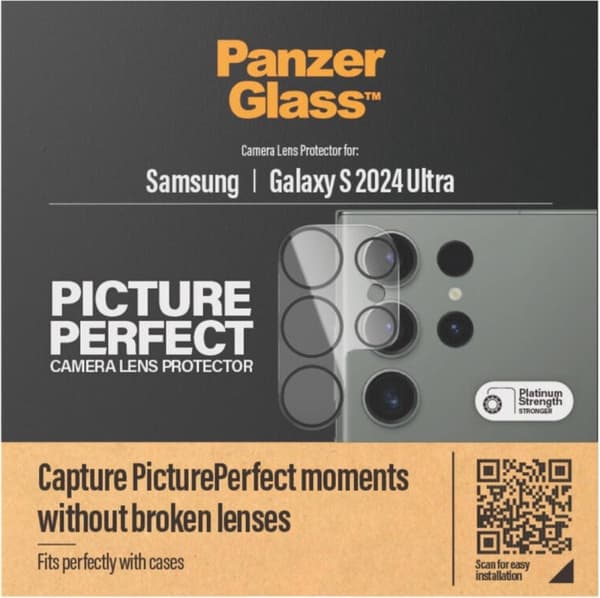 PanzerGlass PicturePerfect til Samsung Galaxy S24 Ultra - Beskyttelsesglas til kameralinse