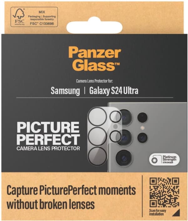 PanzerGlass PicturePerfect til Samsung Galaxy S24 Ultra - Beskyttelsesglas til kameralinse
