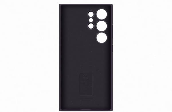Samsung Silikonfodral - Levereras till Samsung Galaxy S24 Ultra - Mörkviolett