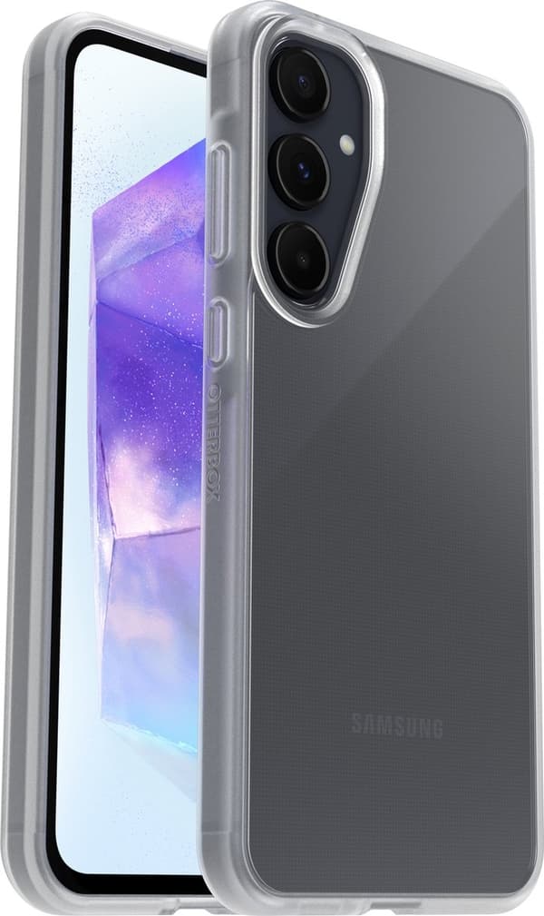 OtterBox React Cover - Sendes til Samsung Galaxy A55 - Bagcover - Gennemsigtig