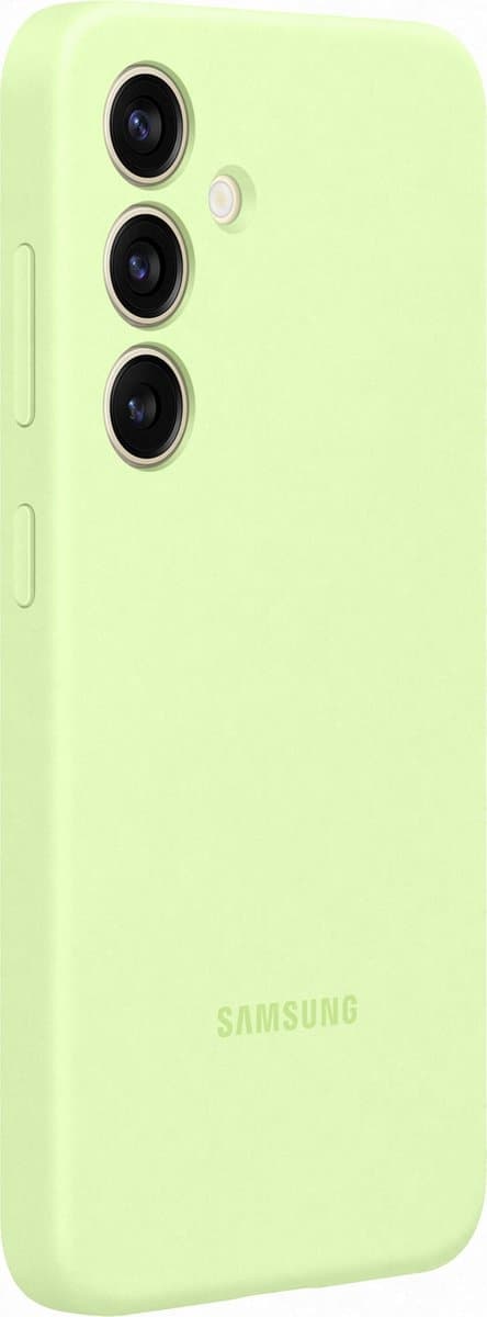 Samsung Silikone Cover - Sendes til Samsung Galaxy S24 Plus - Lysegrøn
