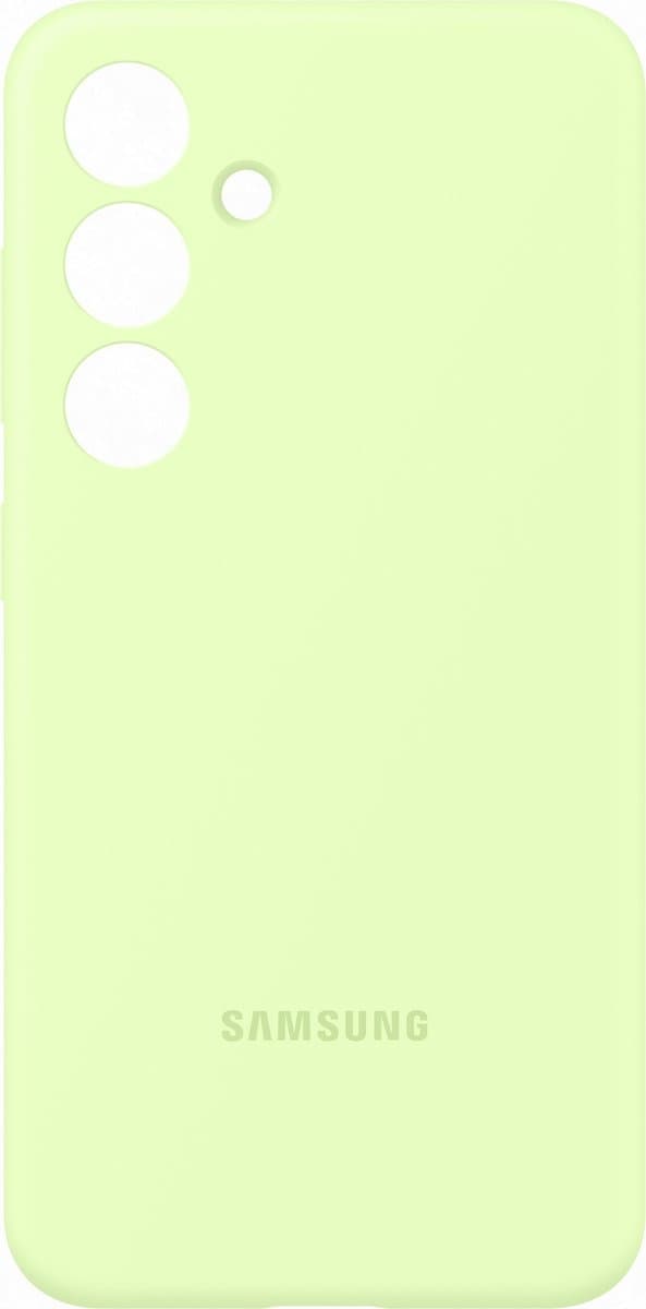 Samsung Silikone Cover - Sendes til Samsung Galaxy S24 Plus - Lysegrøn