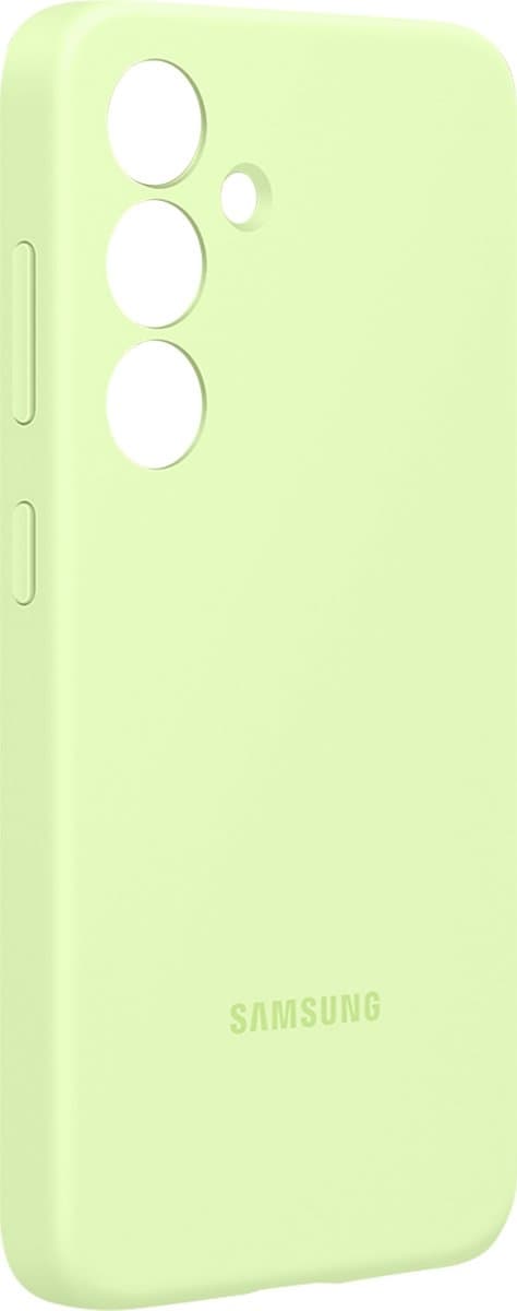 Samsung Silikone Cover - Sendes til Samsung Galaxy S24 Plus - Lysegrøn