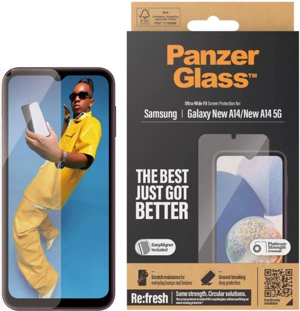 PanzerGlass 7349 Skærm/rygbeskytter til smartphones Klar skærmbeskytter Samsung 1 stk. (