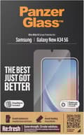 Miniatyrbillede 6 af 7: PanzerGlass® skærmbeskytter Samsung Galaxy A35 5G | Ultra-Wide Fit med EasyAligner - Samsung - Sams