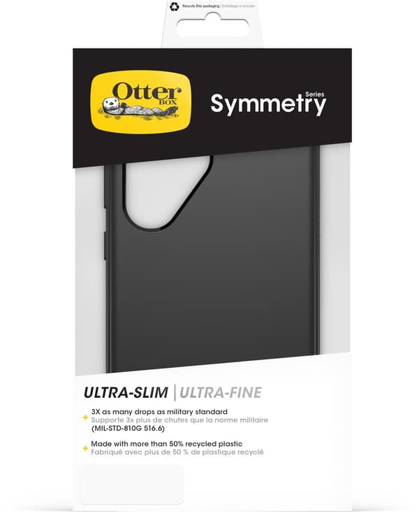 OtterBox Symmetry - Sendes til Samsung Galaxy S24 Ultra - Sort