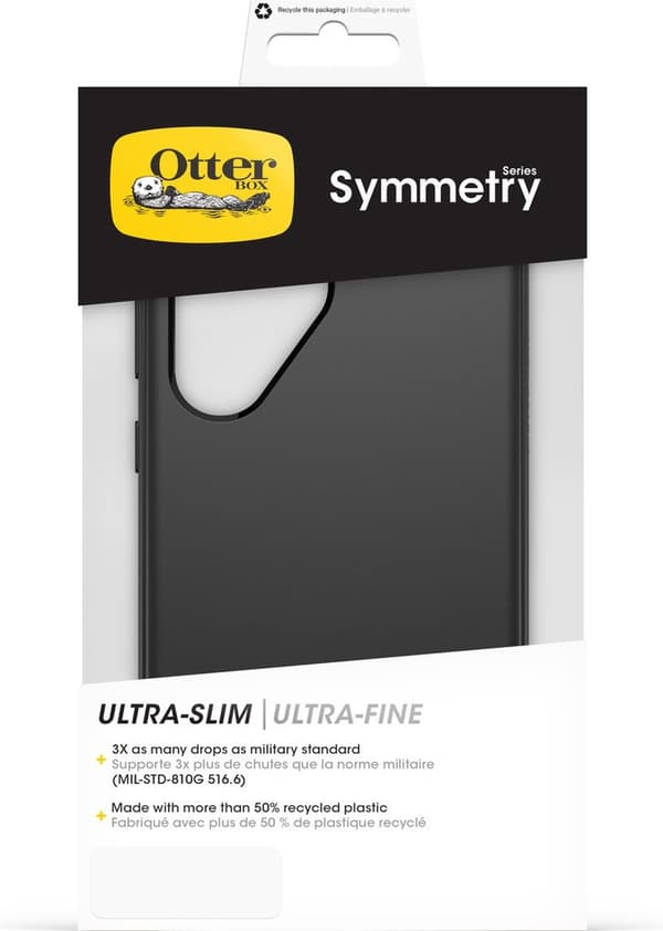 OtterBox Symmetry - Sendes til Samsung Galaxy S24 Ultra - Sort