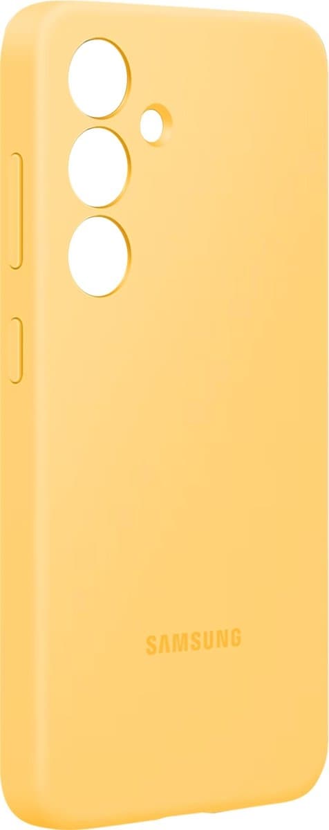 Samsung Silikone Cover - Sendes til Samsung Galaxy S24 Plus - Gul