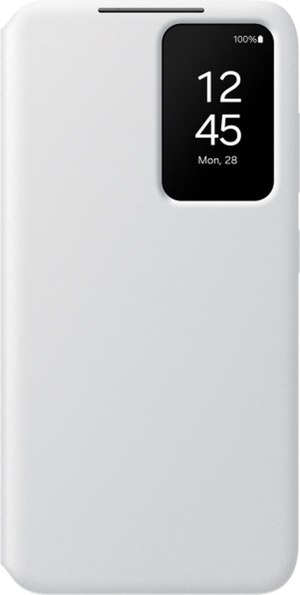 Samsung Smart View Plånboksfodral - Levereras till Samsung Galaxy S24 - Vit
