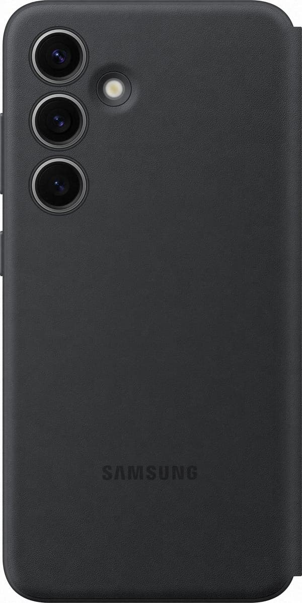 Samsung Smart View Plånboksfodral - Levereras till Samsung Galaxy S24 Plus - Svart