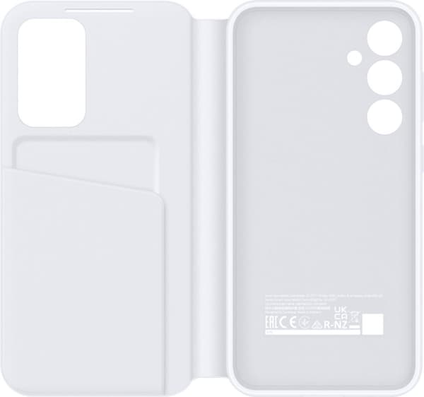 Samsung Smart View Wallet Cover - Sendes til Samsung Galaxy S23 FE - Hvid