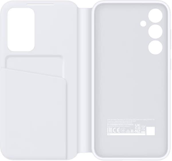 Samsung Smart View Wallet Cover - Sendes til Samsung Galaxy S23 FE - Hvid