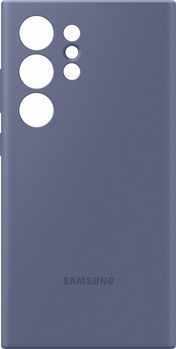 Samsung Silikone Cover - Sendes til Samsung Galaxy S24 Ultra - Lilla