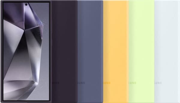 Samsung Silikone Cover - Sendes til Samsung Galaxy S24 Ultra - Lilla