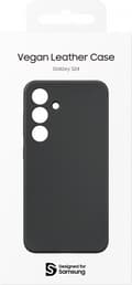 Miniatyrbillede 5 af 11: Samsung Vegan Læder Taske - Sendes til Samsung Galaxy S24 Plus - Sort