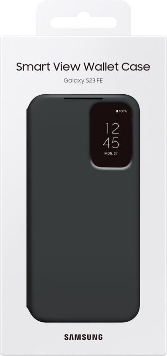 Samsung Smart View Plånboksfodral - Levereras till Samsung Galaxy S23 FE - Svart