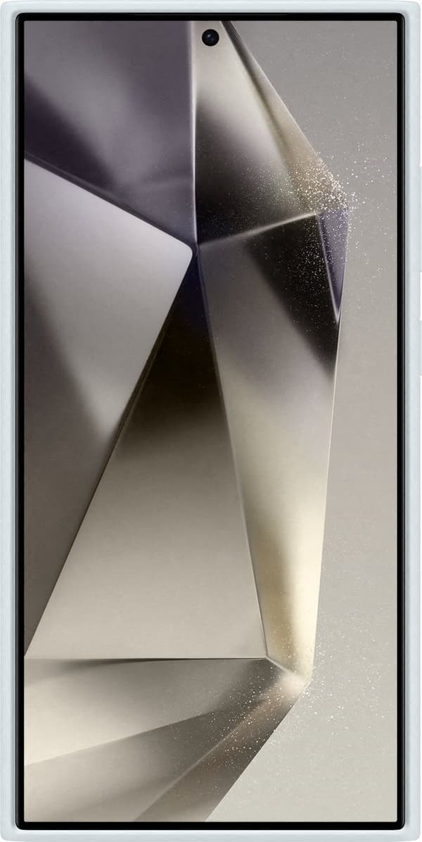 Samsung Silikonfodral - Levereras till Samsung Galaxy S24 Ultra - Vit
