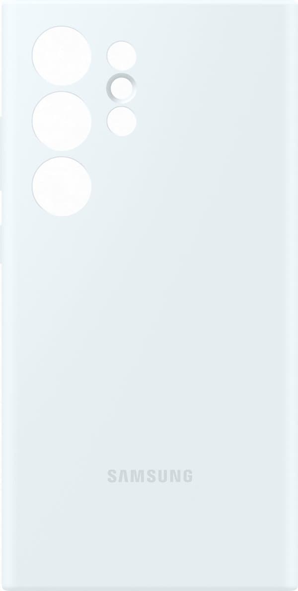Samsung Silikonfodral - Levereras till Samsung Galaxy S24 Ultra - Vit